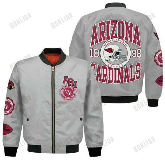Arizona Cardinals NFL 2024 -25 Feel The Power Bomber Jacket