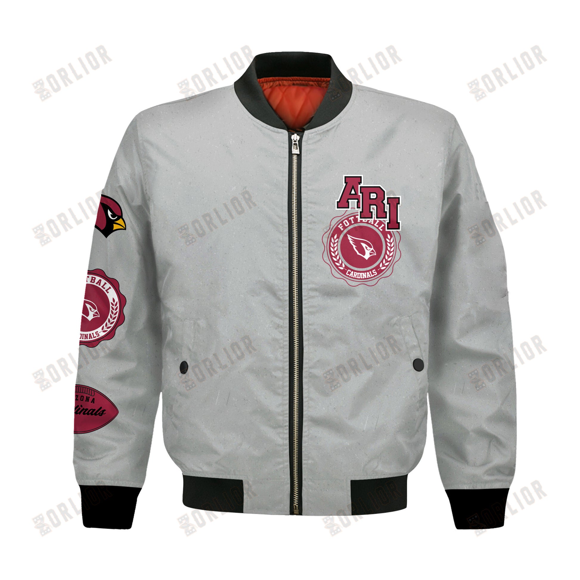Arizona Cardinals NFL 2024 -25 Feel The Power Bomber Jacket