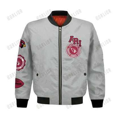 Arizona Cardinals NFL 2024 -25 Feel The Power Bomber Jacket
