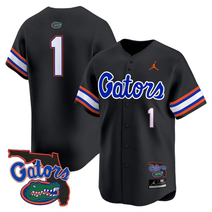 Florida Gators 2024 Florida Patch Vapor Baseball Jersey - All Stitched