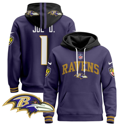 Baltimore Ravens 2024 Pullover Hoodie V2