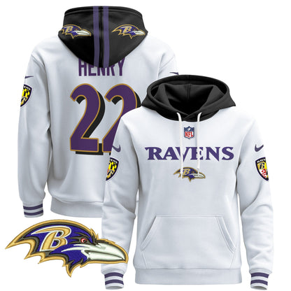 Baltimore Ravens 2024 Pullover Hoodie V3