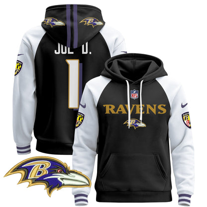 Baltimore Ravens 2024 Pullover Hoodie V3