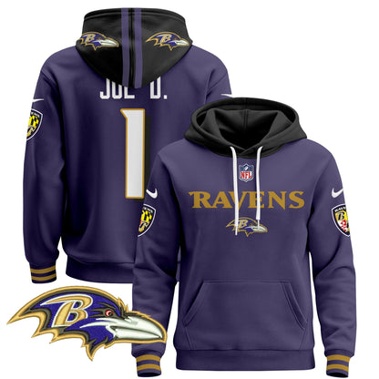 Baltimore Ravens 2024 Pullover Hoodie V3