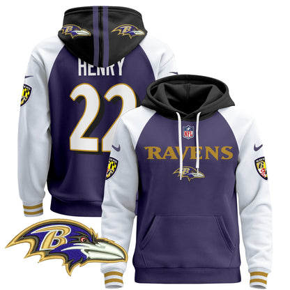 Baltimore Ravens 2024 Pullover Hoodie V3