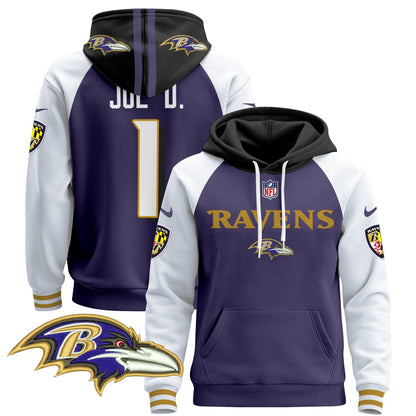 Baltimore Ravens 2024 Pullover Hoodie V3