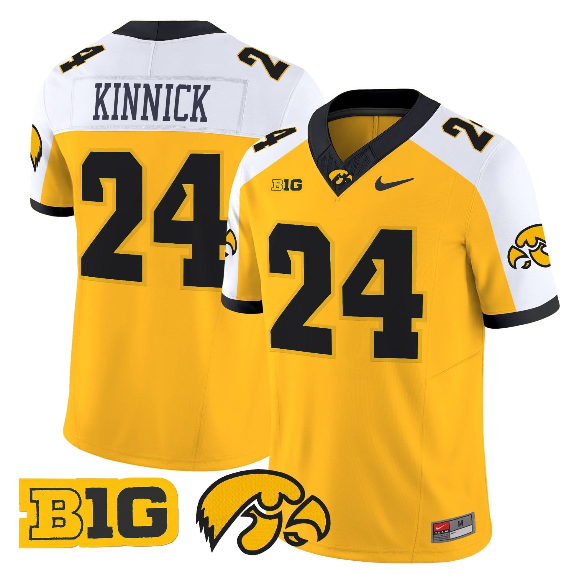 Men's Iowa Hawkeyes 2025 Vapor Limited Jersey - All Stitched