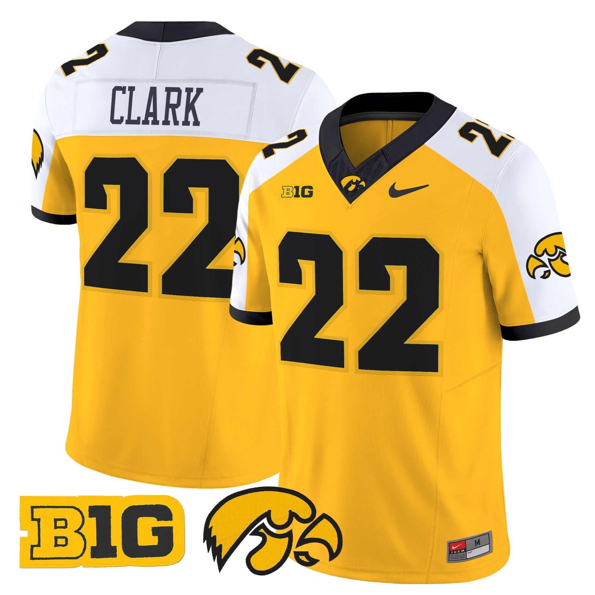 Men's Iowa Hawkeyes 2025 Vapor Limited Jersey - All Stitched