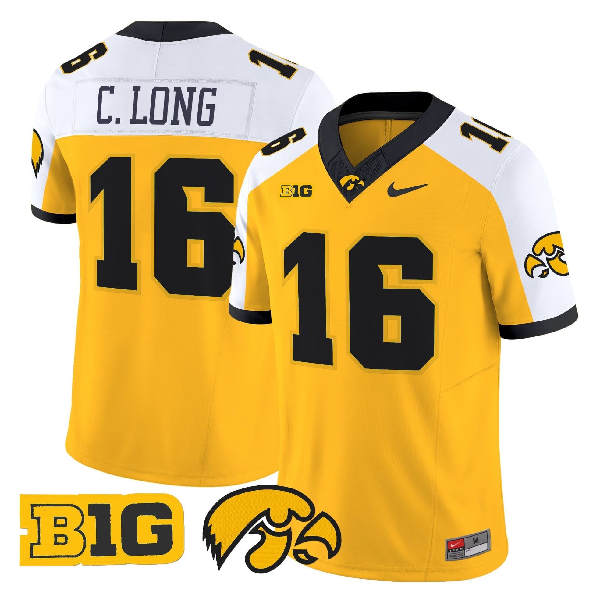 Men's Iowa Hawkeyes 2025 Vapor Limited Jersey - All Stitched