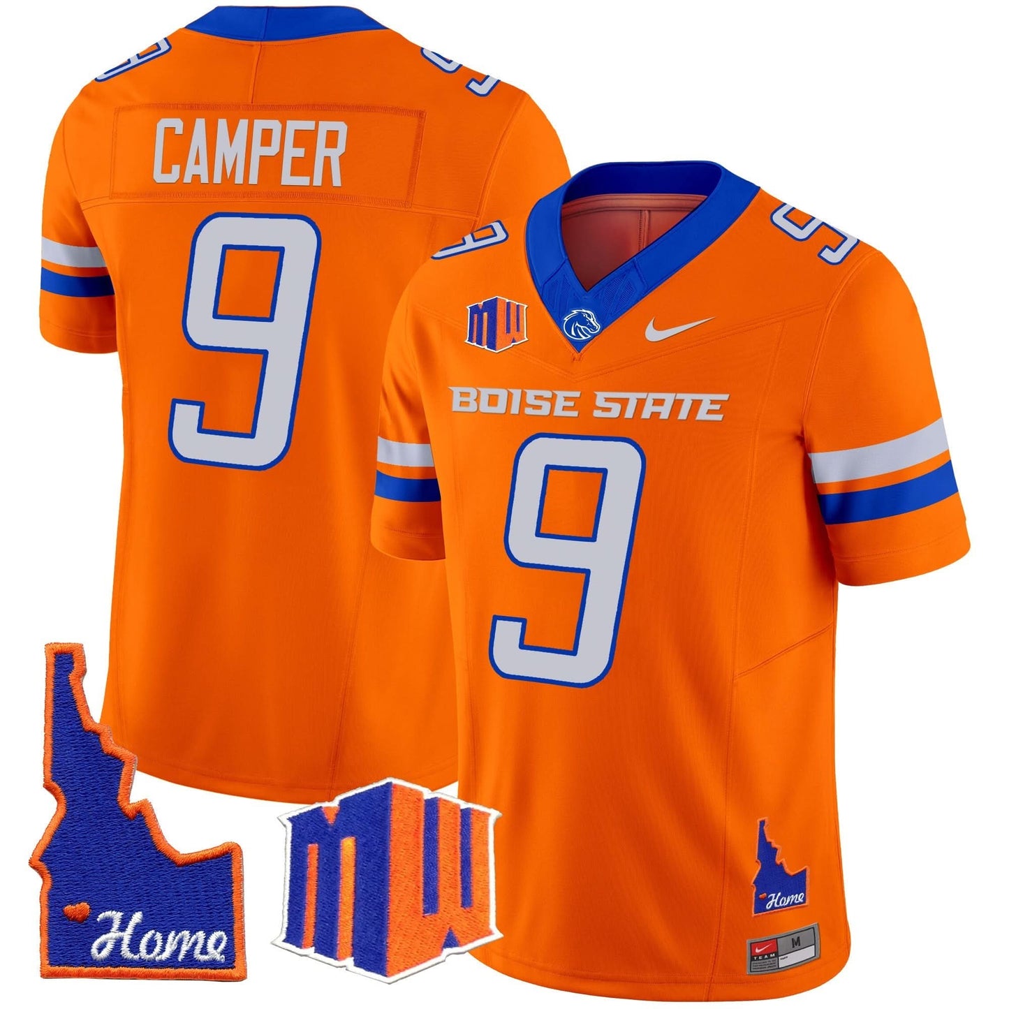 Boise State Broncos 2024 Home Patch Vapor Limited Jersey - All Stitched