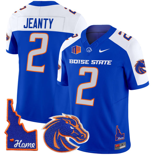 Boise State Broncos 2024 Home Patch Vapor Limited Jersey - All Stitched