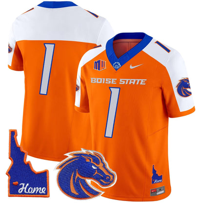 Boise State Broncos 2024 Home Patch Vapor Limited Jersey - All Stitched