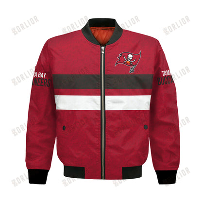 Tampa Bay Buccaneers Football Team 2024 -25 Super Durable Bomber Jacket