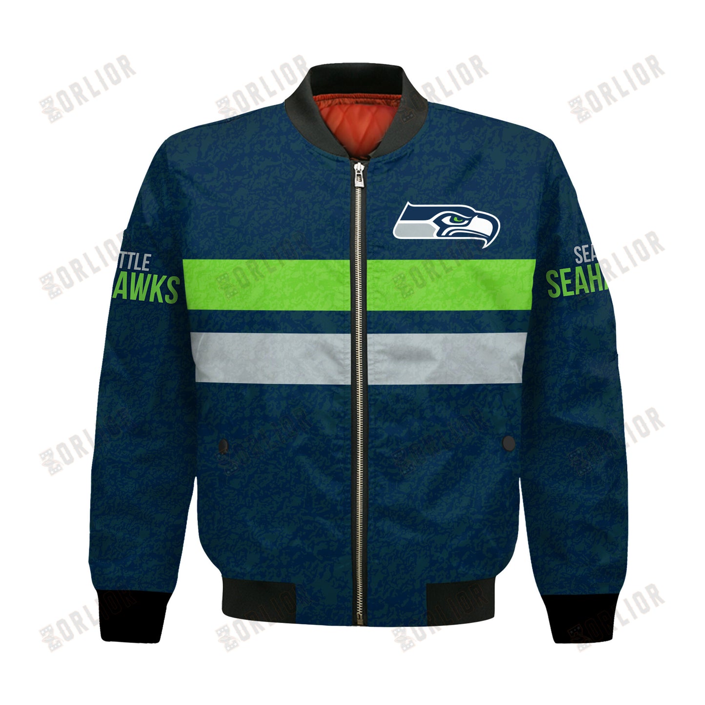 Seattle Seahawks Football Team 2024 -25 Super Durable Bomber Jacket