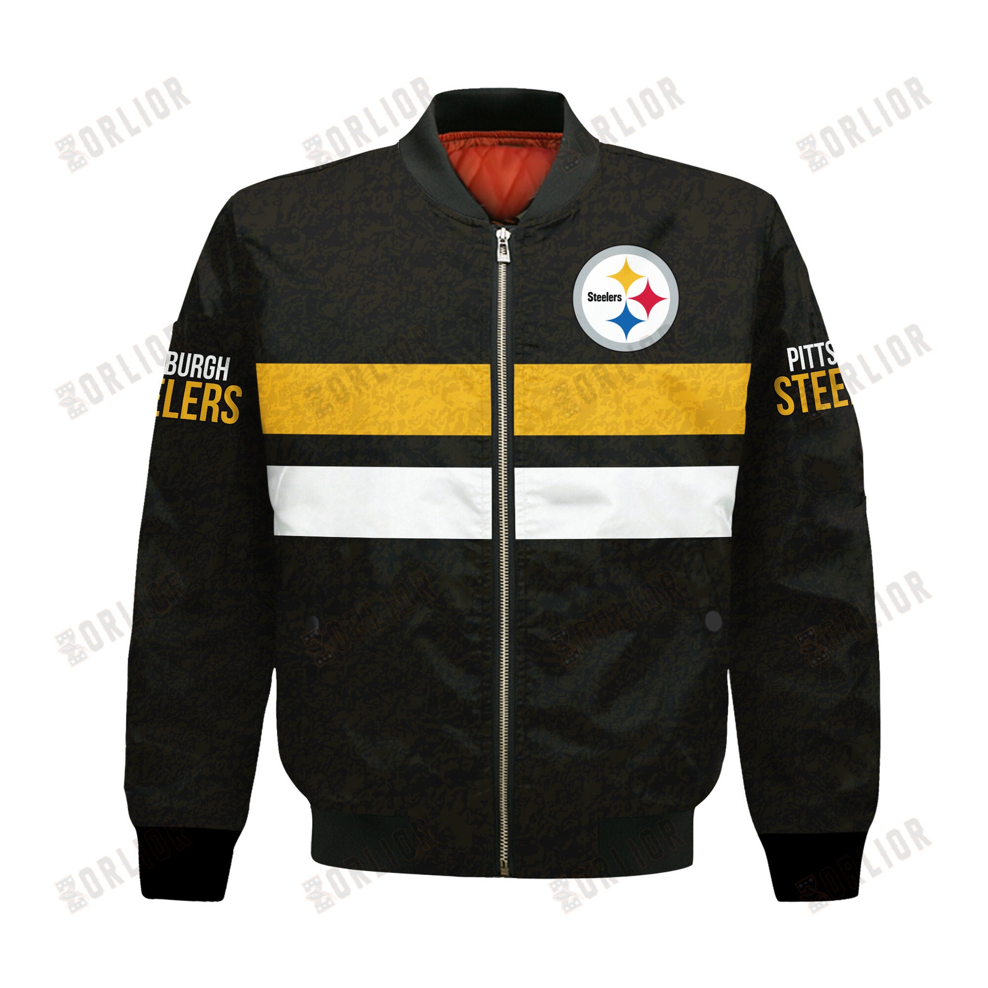 Pittsburgh Steelers Football Team 2024 -25 Super Durable Bomber Jacket