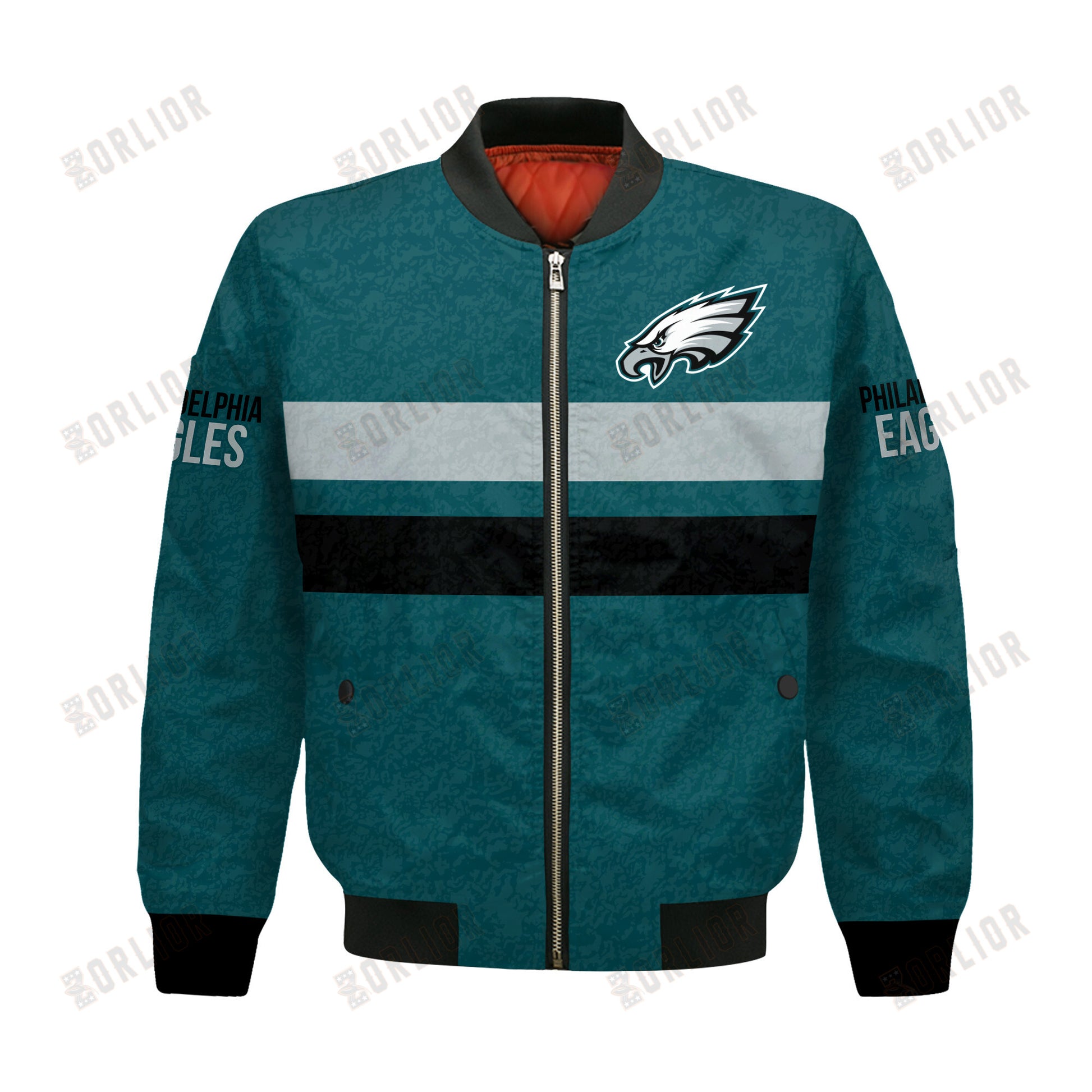 Philadelphia Eagles Football Team 2024 -25 Super Durable Bomber Jacket
