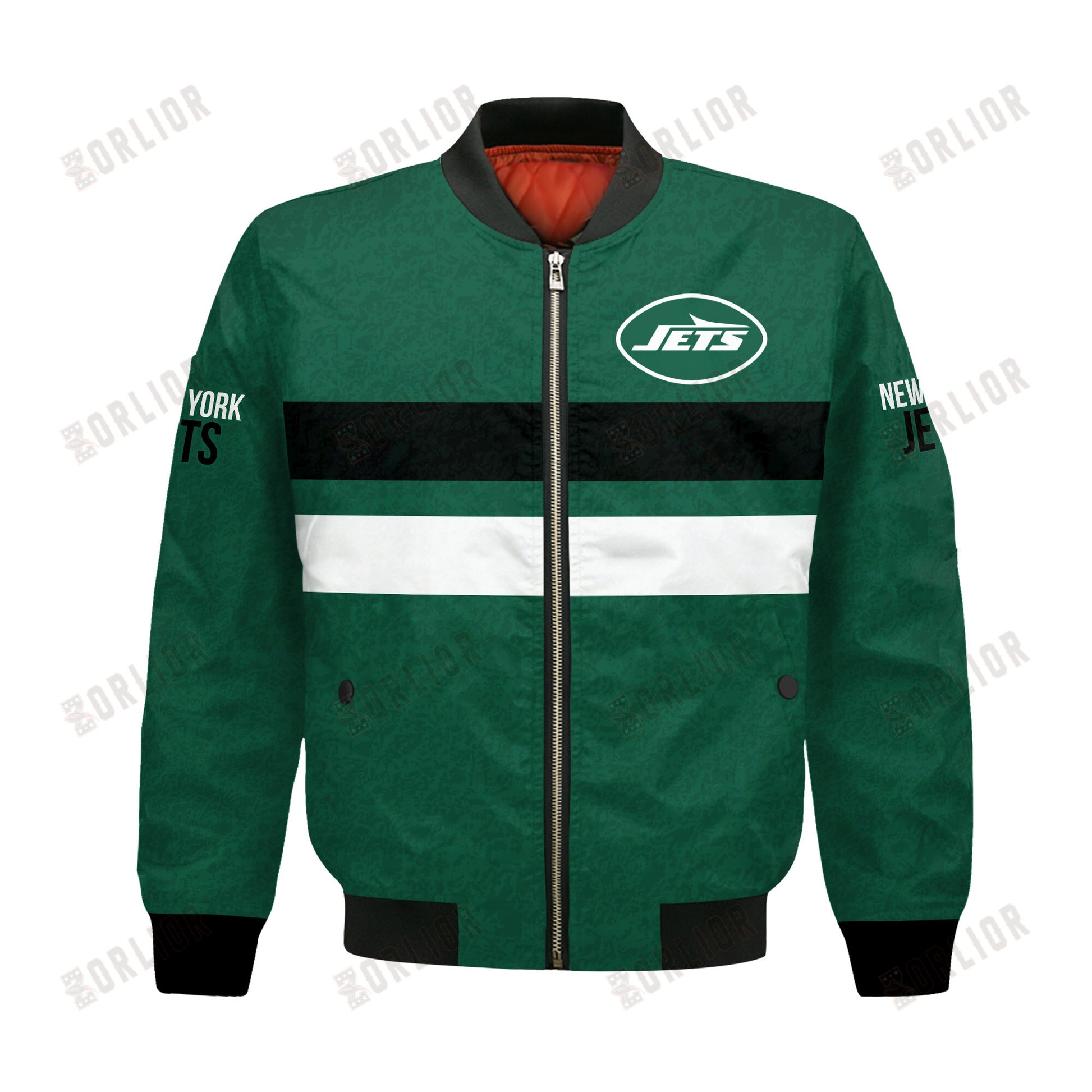 New York Jets Football Team 2024 -25 Super Durable Bomber Jacket