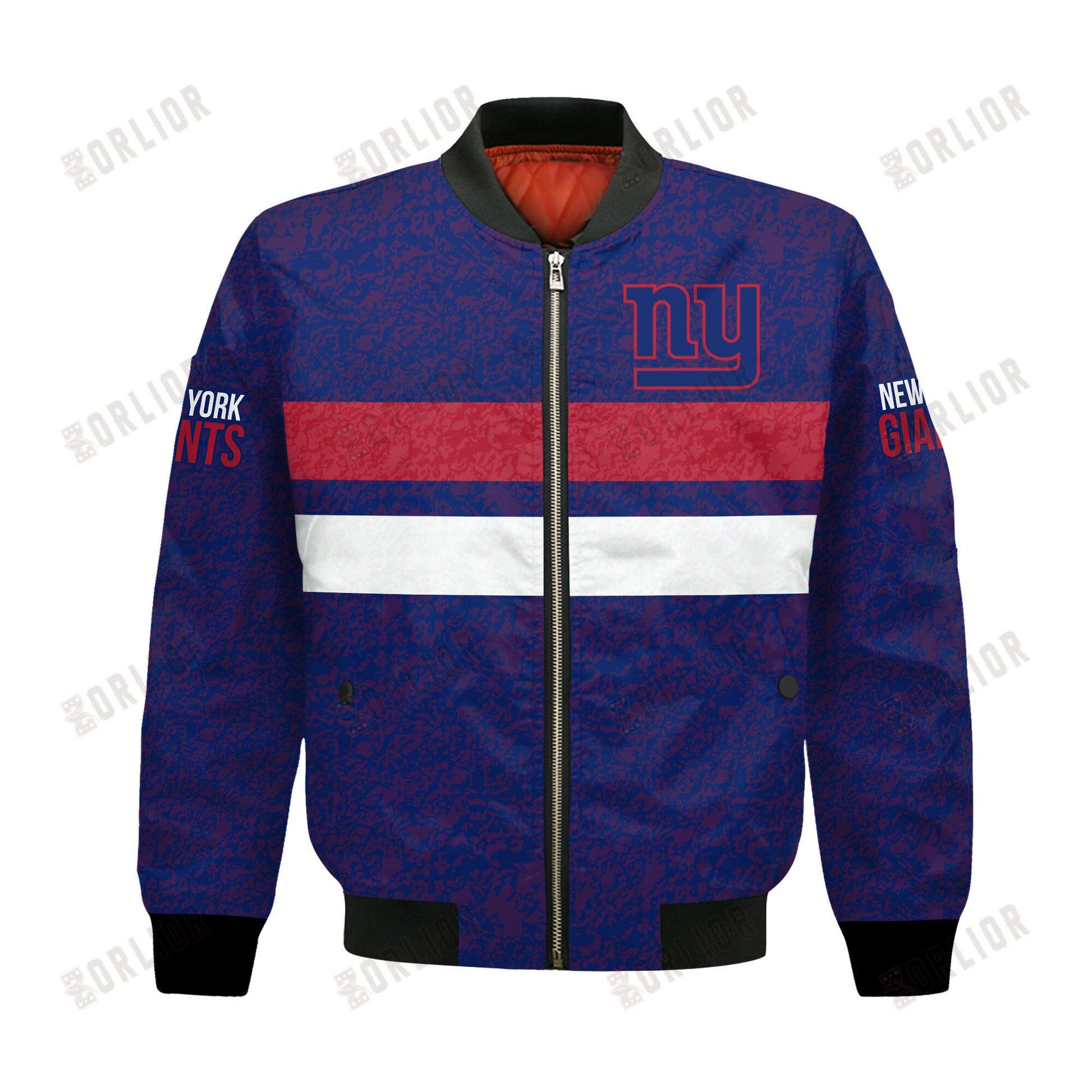 New York Giants Football Team 2024 -25 Super Durable Bomber Jacket