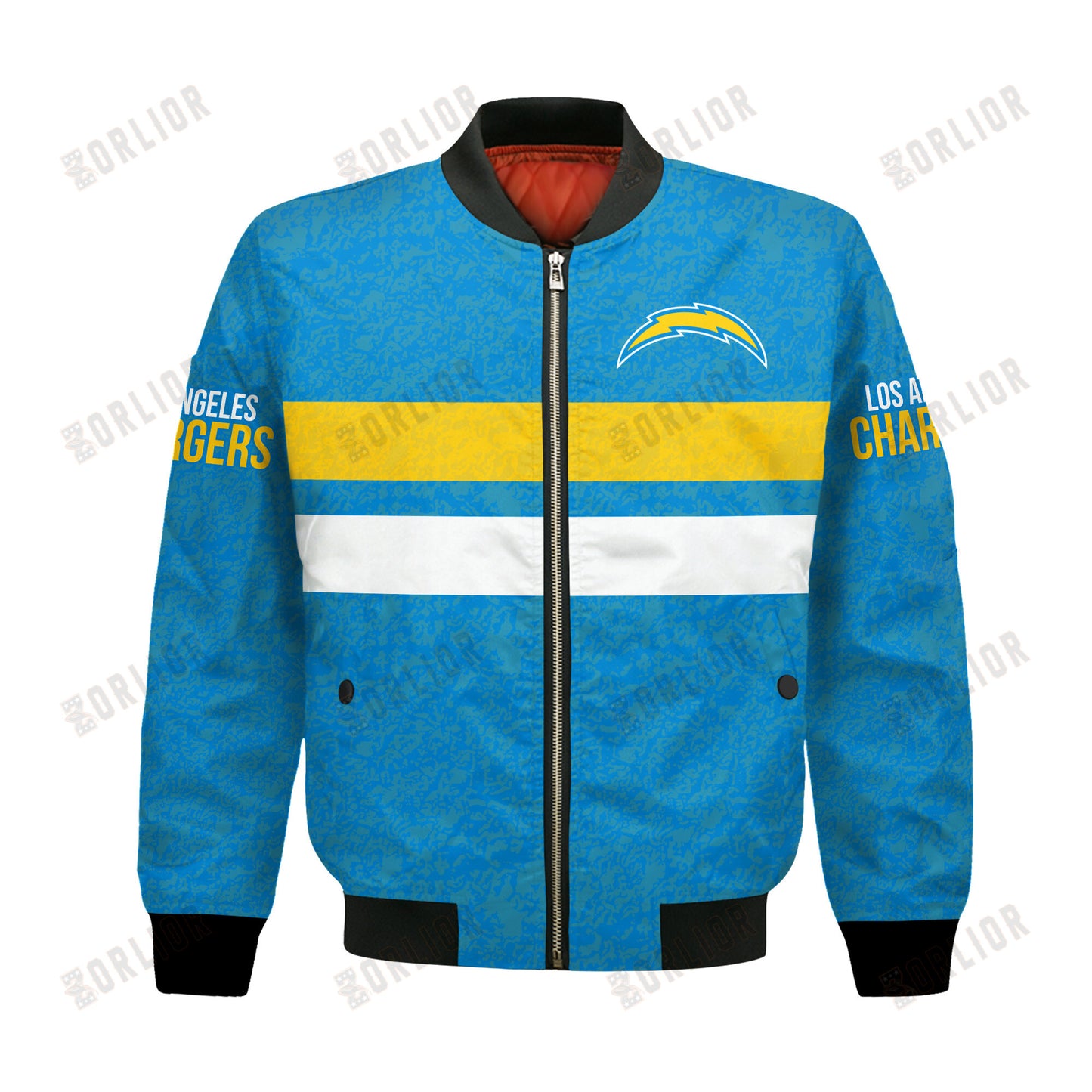 Los Angeles Chargers Football Team 2024 -25 Super Durable Bomber Jacket