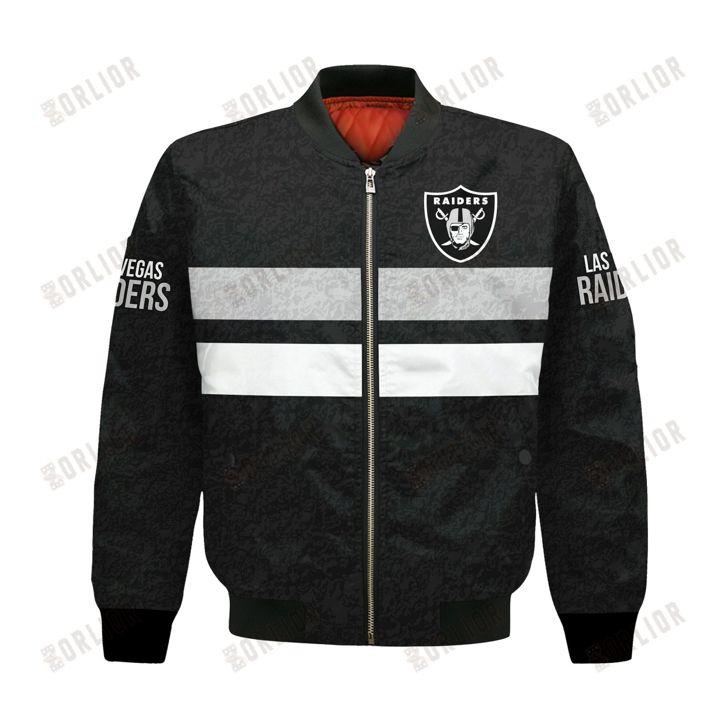 Las Vegas Raiders Football Team 2024 -25 Super Durable Bomber Jacket