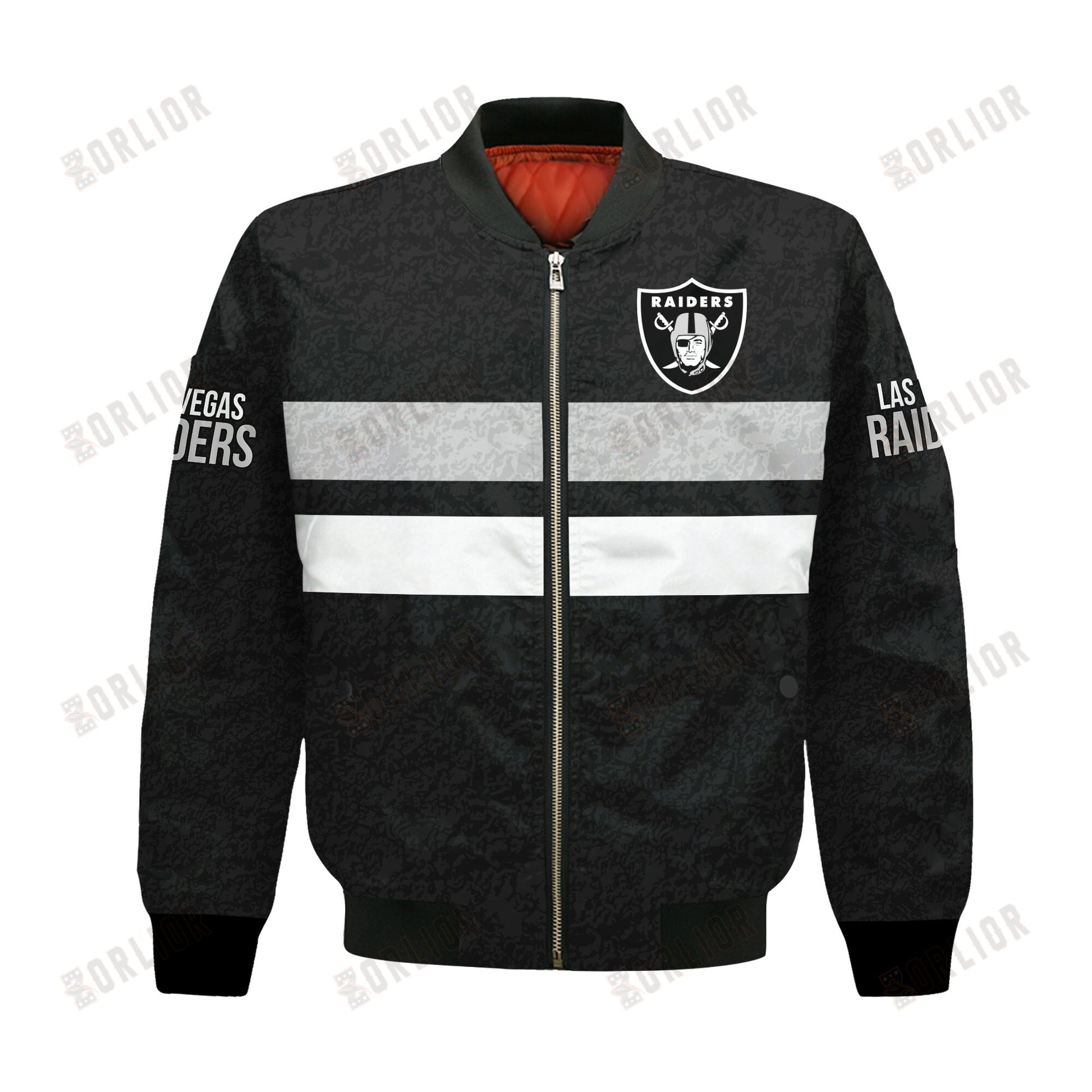Las Vegas Raiders Football Team 2024 -25 Super Durable Bomber Jacket