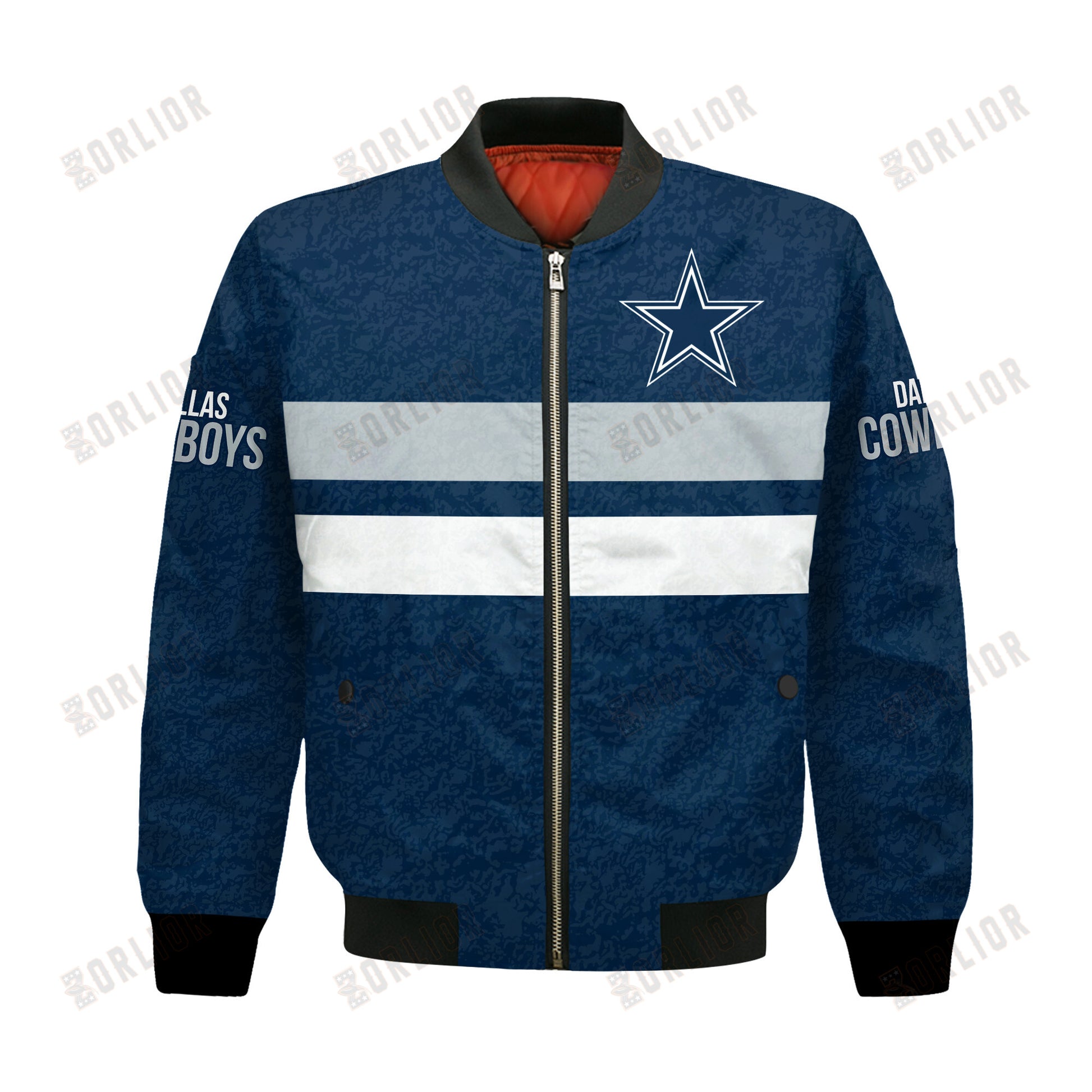 Dallas Cowboys Football Team 2024 -25 Super Durable Bomber Jacket