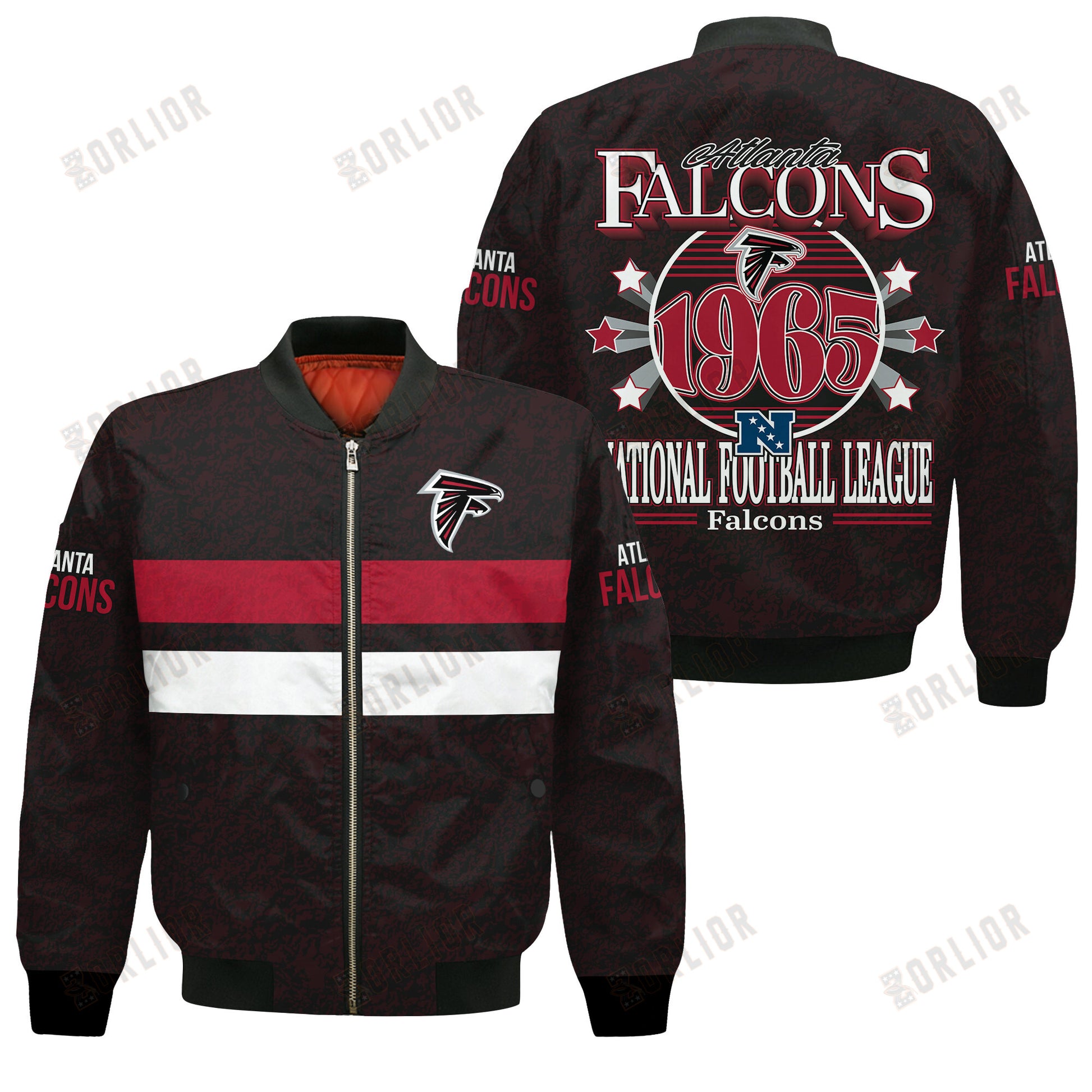Atlanta Falcons Football Team 2024 -25 Super Durable Bomber Jacket