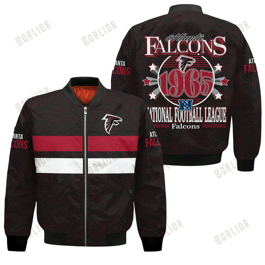 Atlanta Falcons Football Team 2024 -25 Super Durable Bomber Jacket