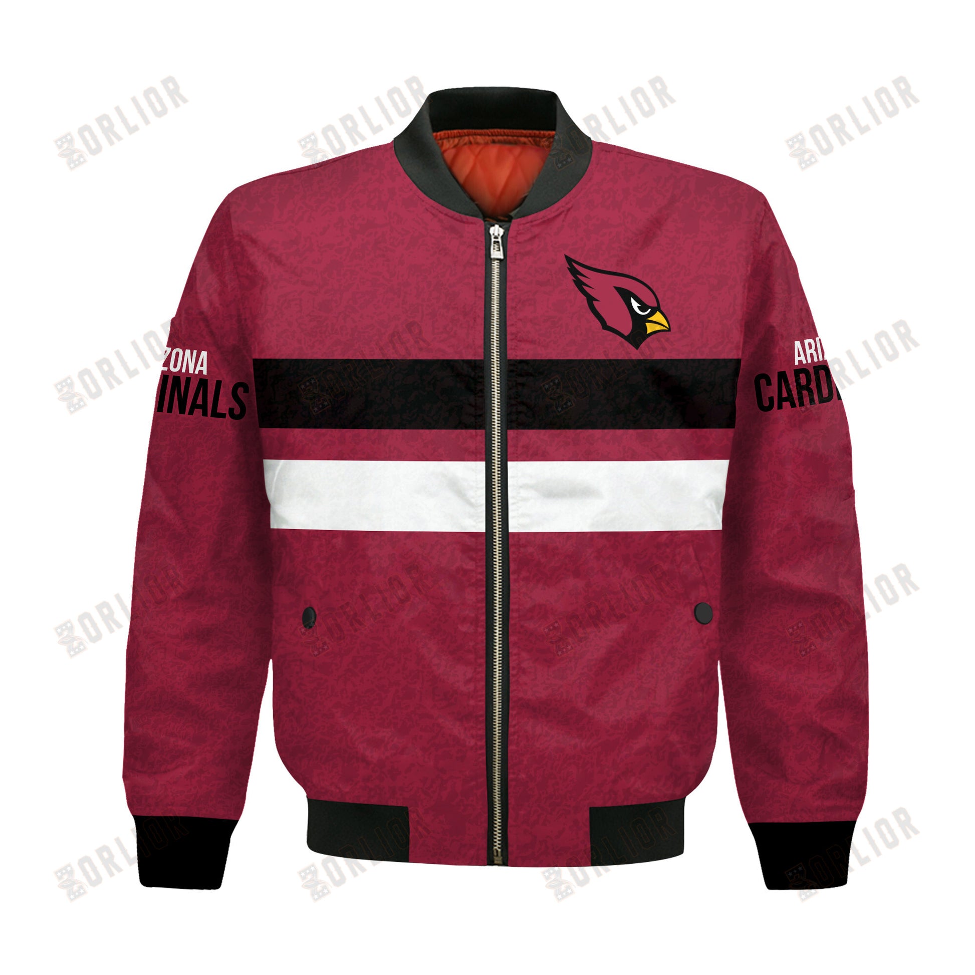 Arizona Cardinals Football Team 2024 -25 Super Durable Bomber Jacket