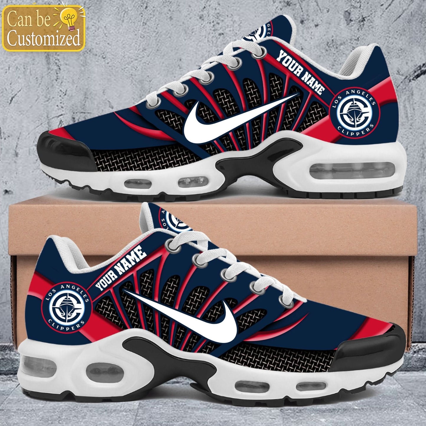 LA Clippers Premium A951 Shoes Personalized