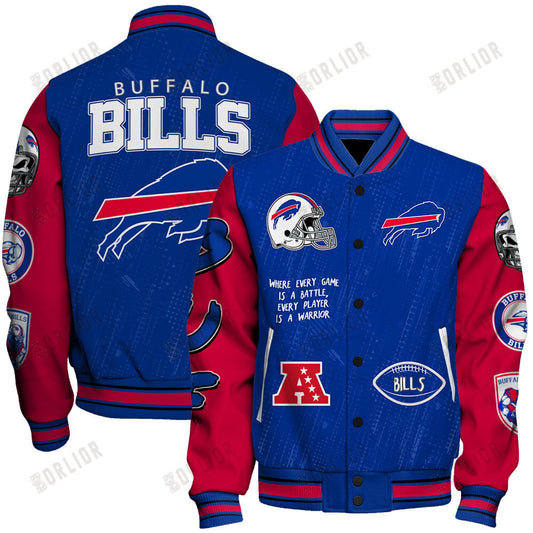 Buffalo Bills National Football League Conquer Every Field Unisex Varsity Jacket