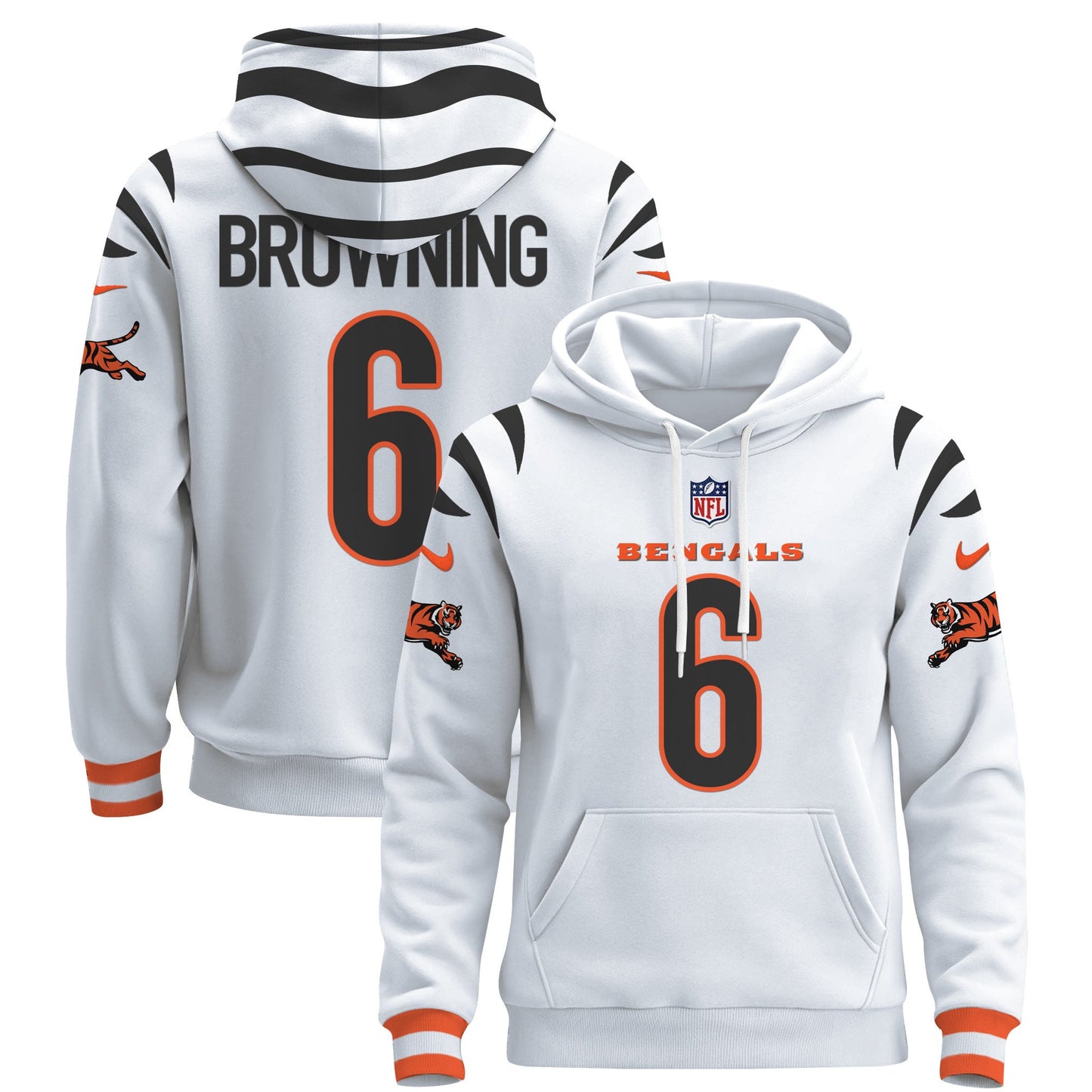 Cincinnati Bengals 2024 Pullover Hoodie