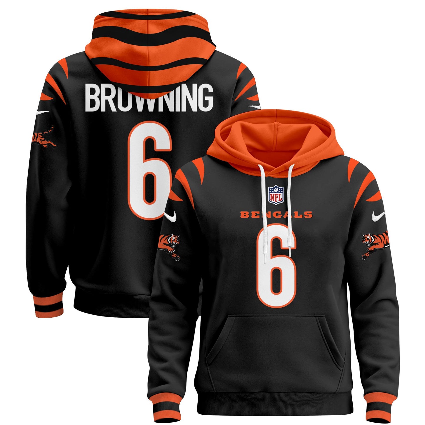 Cincinnati Bengals 2024 Pullover Hoodie