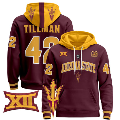 Arizona State Sun Devils 2024 Pullover Hoodie V2 - All Stitched