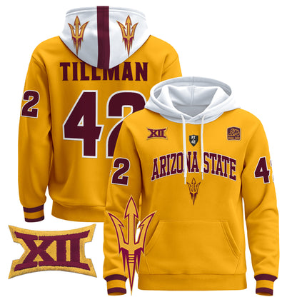 Arizona State Sun Devils 2024 Pullover Hoodie V2 - All Stitched