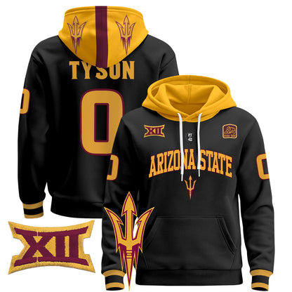 Arizona State Sun Devils 2024 Pullover Hoodie V2 - All Stitched