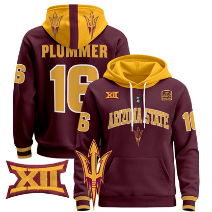 Arizona State Sun Devils 2024 Pullover Hoodie V2 - All Stitched