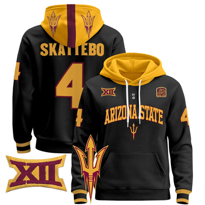 Arizona State Sun Devils 2024 Pullover Hoodie V2 - All Stitched