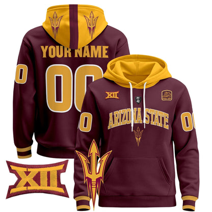 Arizona State Sun Devils 2024 Custom Pullover Hoodie V2