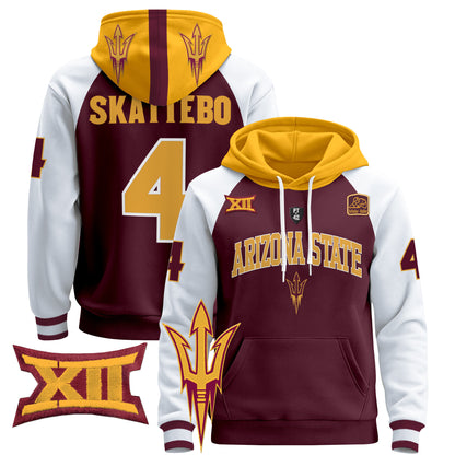 Arizona State Sun Devils 2024 Pullover Hoodie V2 - All Stitched