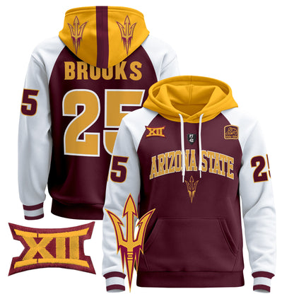 Arizona State Sun Devils 2024 Pullover Hoodie V2 - All Stitched