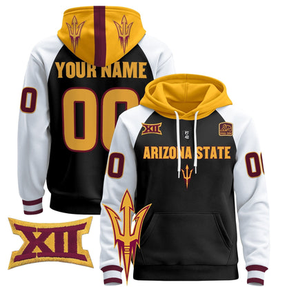 Arizona State Sun Devils 2024 Custom Pullover Hoodie V3