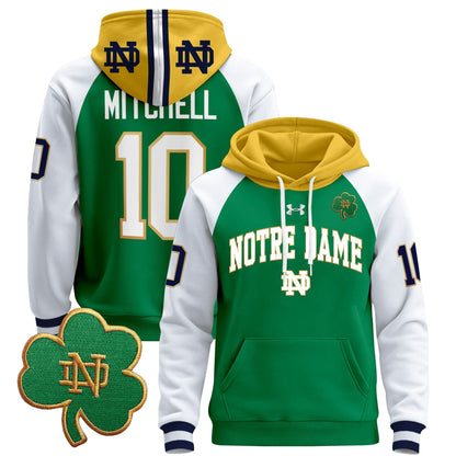 Notre Dame Fighting Irish 2024 Pullover Hoodie V2 - All Stitched
