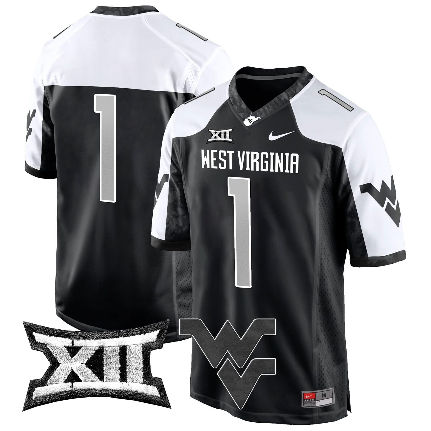 West Virginia Mountaineers 2024 Game Jersey - All Stitched