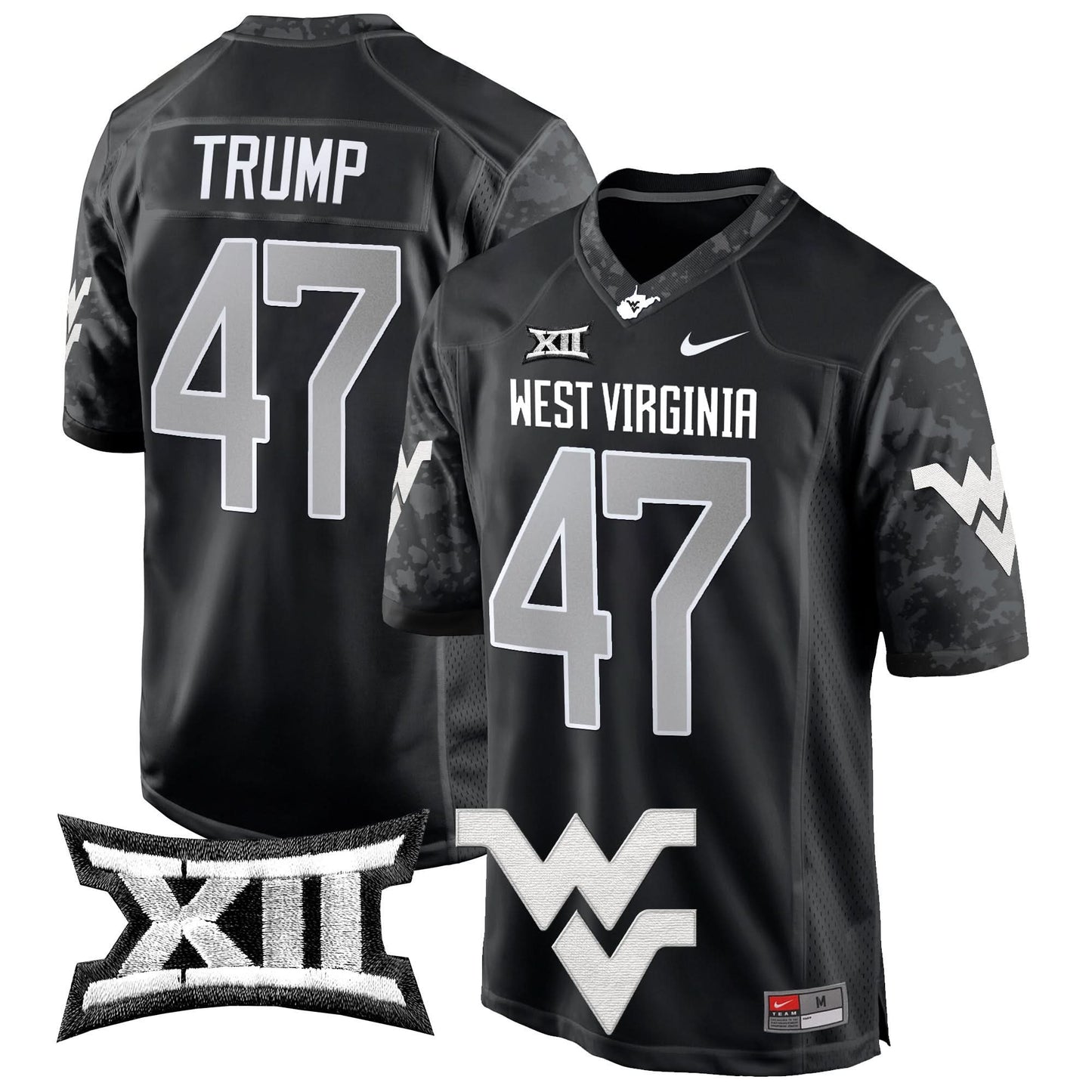 West Virginia Mountaineers 2024 Game Jersey - All Stitched