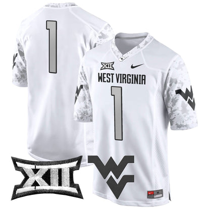 West Virginia Mountaineers 2024 Game Jersey - All Stitched
