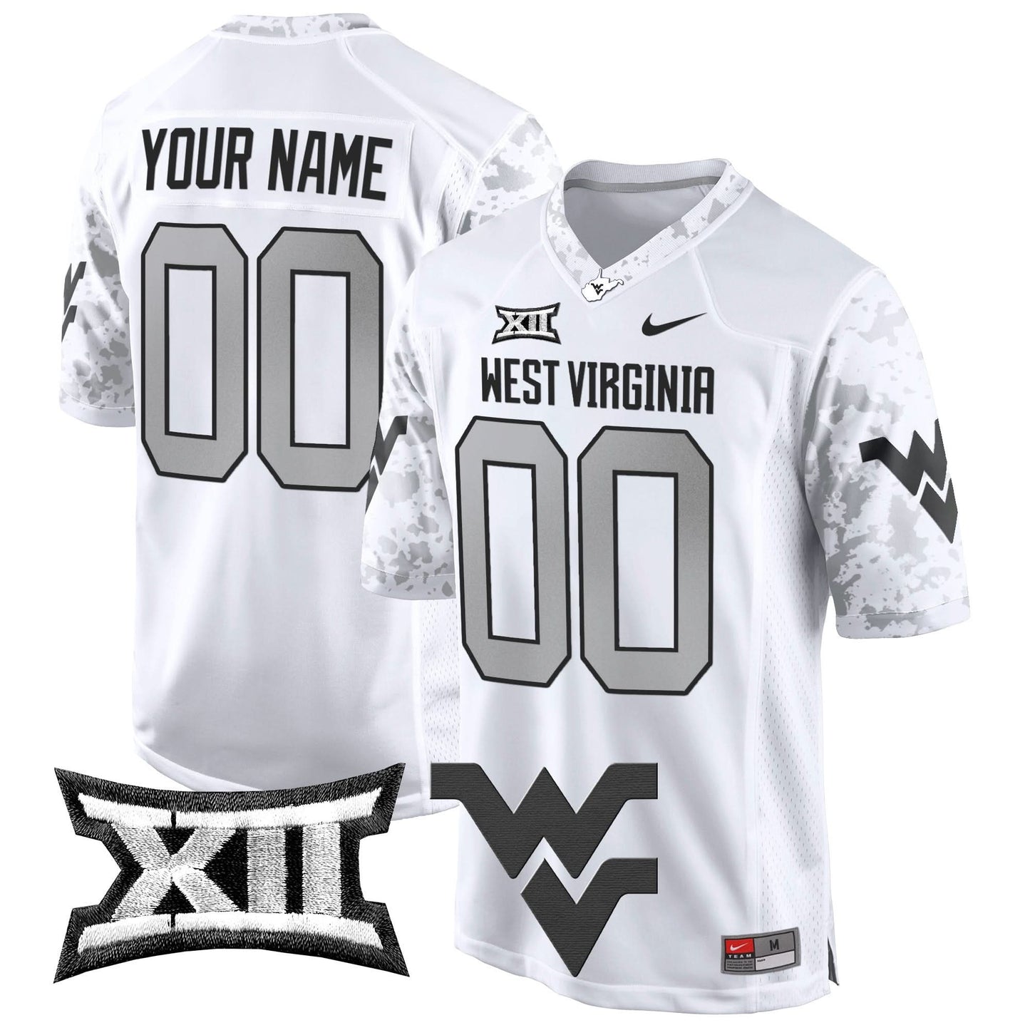 West Virginia Mountaineers 2024 Game Custom Jersey - All Stitched