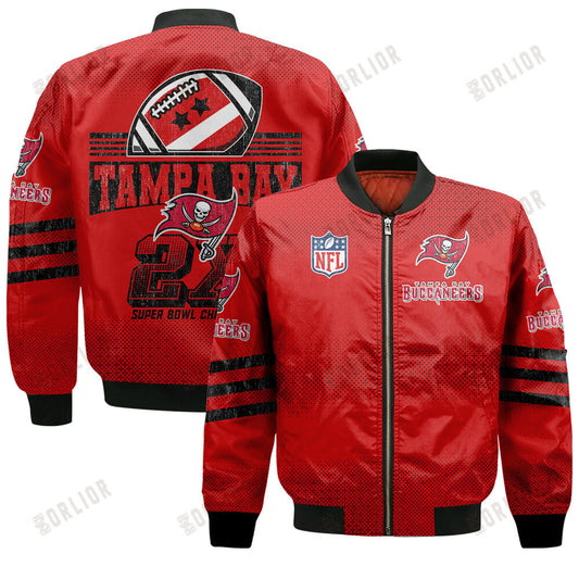 Tampa Bay Buccaneers Football Team Proud Of Every Championship Win Bomber Jacket