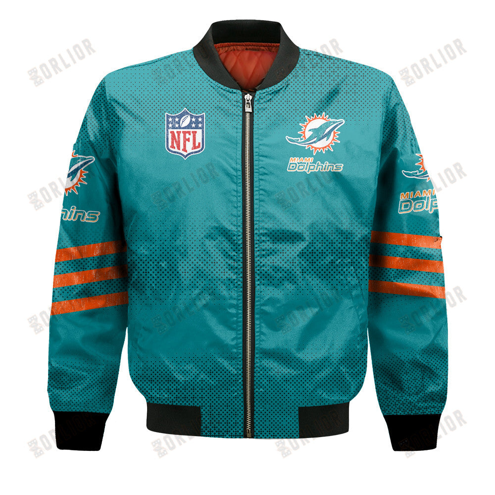 Miami Dolphins Football Team Proud Of Every Championship Win Bomber Jacket
