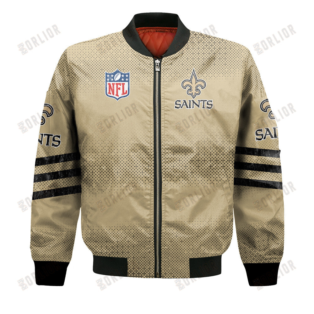 New Orleans Saints Football Team Proud Of Every Championship Win Bomber Jacket